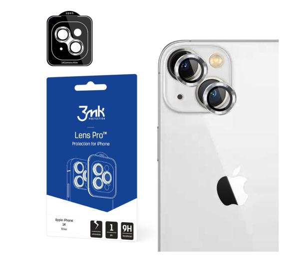 3mk Lens Protection Pro do iPhone 14 silver - 1067646 - zdjęcie